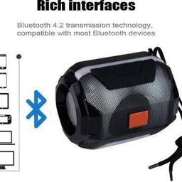 VIJYONICS TG162 Black sepeker 12 W Bluetooth Party Speaker image 2