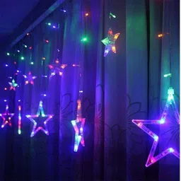 fstyler 12 LEDs 2.49 m Multicolor Steady Star Rice Lights image 5