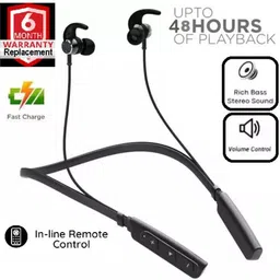 gpq store 235 Pro Bluetooth Neckband(0.13 Bluetooth Headset image 2