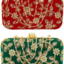 ailtino Party Red Clutch - Regular Size-picture-14