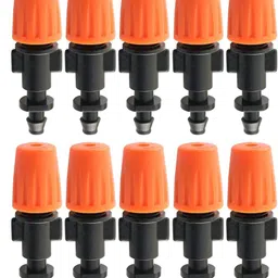 10pcs Drip Irrigation Misting Nozzles Garden Dripper Spray Emitters Sprinkler 100 L Hose-end Sprayer-image-5