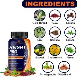 nutriley Height growth capsule, height gainer supplement, height increase medicine image 3