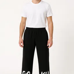 vvstshirt Men Graphic Print Black Track Pants-picture-47