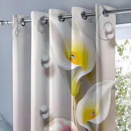 rootscurtains 152.4 cm (5 ft) Window Polycotton Room Darkening Curtain Single Curtain image 5