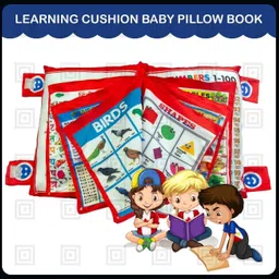 sharvil Cotton Baby Pillow Pack of 1 Alphanumeric, Animals, Birds, Floral, Fruits, Geometric, Smiley, Toons & Characters-picture-21