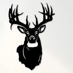 Stag Head Wall Decor Decorative Showpiece - 35 cm-image-7