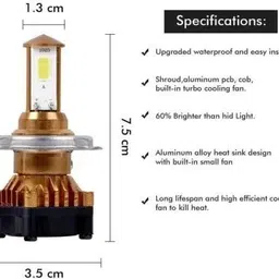 fkok LED Headlight for Bajaj Pulsar 160 NS DTS-i image 2