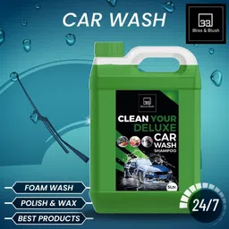 bliss & blush Car Wash Shampoo for Deep Cleaning, Shine and Paint Protection Car Washing Liquid image 5