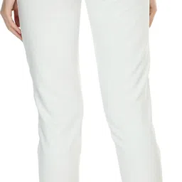 utkarsh creation Women Solid White Track Pants image 2
