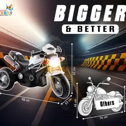 little funky CBR Rechargeable Battery Operated Foot Accelerator Electric Ride On Bike-picture-15