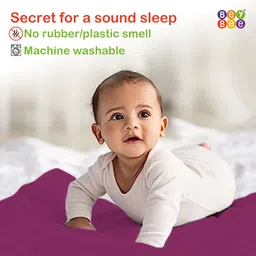 beybee Baby Bed Protector Sheet, Baby Waterproof Sheet, Baby Dry Sheet Pack Of 3 image 5