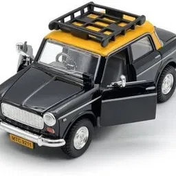 premium toyz Queen 70's Taxi Kali Pili Miniature Scale Model Toy Car Pullback Action image 2