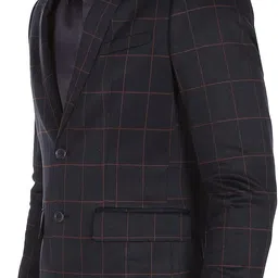 arrow Men Solid Single Breasted Formal Blazer image 4