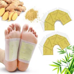 luxorio Foot Patches gold pads natural image 3