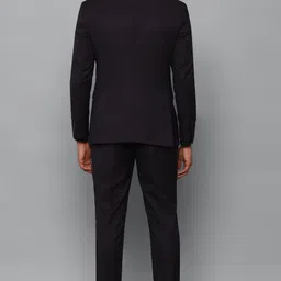 allen solly Men Single Breasted - 2 button Solid Suit image 4