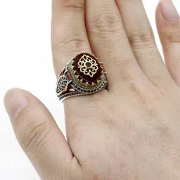 deevam Metal Crystal Ring image 2