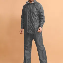 evershine Solid Men Raincoat image 4