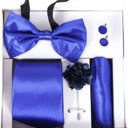 RANDOM STRIPE Satin Cufflink & Tie Pin Set image 1