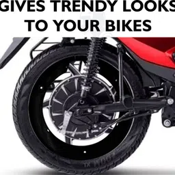 otoroys 17 inch ABS Plastic New Embossed Pattern Wheel Cover 4pc For BAJAJ_PULSAR_N160 Bike Fairing Kit image 5
