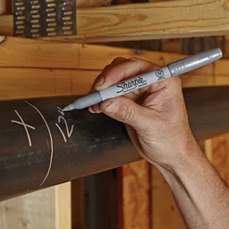 sharpie Fine Point Metallic Permanent Art Paint Markers Write On Any Surface (Gold, 2p) image 3