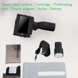 T JET 1 Inch Handheld Thermal Inkjet Printer for Batch Code Plastic Bottle (Pack of 2) Multi-function Monochrome Inkjet Printer image 5