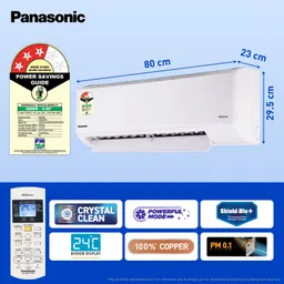 panasonic 2025 Model 1 Ton 3 Star Split Inverter AC- White image 4