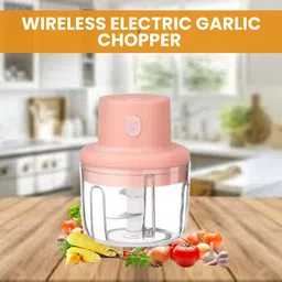 livesta Chopper (Electric Rechargeable Chopper) for Kitchen Vegetable Garlic Onion B413 Electric Vegetable & Fruit Chopper-picture-24