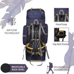 wrogn YURI-TRAVEL RUCKSACK Rucksack- 85 L image 5