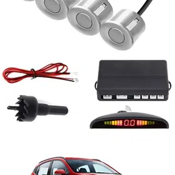zplus Universal 4 Silver Reverse Parking Sensor With LED Display For Cars-123 Safety of Passengers/Car One Alarm Kit-1132 Parking Sensor-picture-28