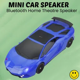 SACRO F4 (PORTABLE BLUETOOTH SPEAKER) Dynamic Thunder Sound With Long BatteryW392 5 W Bluetooth Laptop/Desktop Speaker image 1