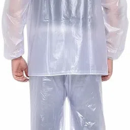 fashionon Solid Men Raincoat image 4