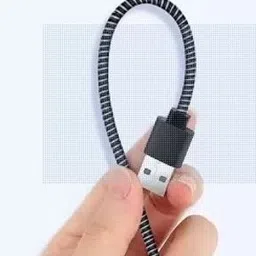 henx 2pc black cord protector 1.5mtr Cable Protector image 3