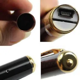 SATTOBISION HD Plus Spy Pen Camera DVR HD 720P Video Recorder Spy Hidden Camera Pen Dvr Business Portable Recorder with One Pen Cap Spy Camera image 3