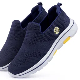 bacca bucci NIMBUS Joggers Slip-on Walking Shoes With Ortholite Footbed Diabetic Friendly Walking Shoes For Men image 2