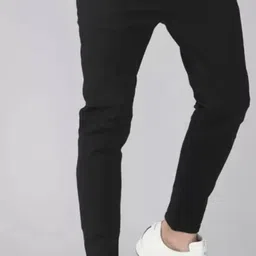 redify Men Slim Mid Rise Black Jeans-picture-17