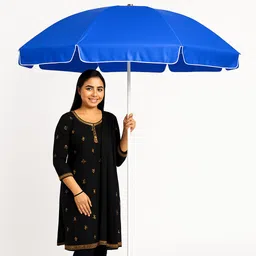 Durable 7FT Garden Umbrella All Weather Quick Setup Windproof Umbrella-image-6