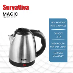 Electric Kettle + Restro Room Heater Combo Electric Kettle-image-28