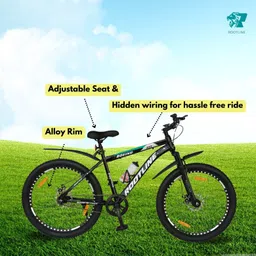 rootline Boeing 24T Non IBC Black&See Green with Disc Brake and Front Suspension 24 T (inch) Mountain Cycle image 4