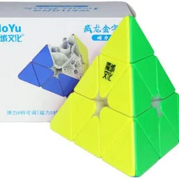 cuberkart MoYu WeiLong Pyraminx Magnetic Cube | Dual Adjustment & 5 Magnet Strength-picture-12