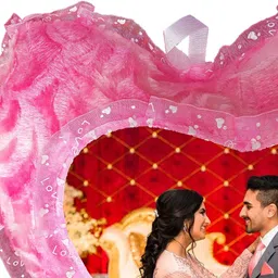 ashu creation Microfibre Cushion Pack of 1 Solid Cushion Pillow With 1 Photo And Messages, 16 x 16 inch image 2