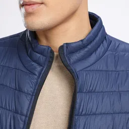 renuovo Men Solid Puffer Jacket image 4