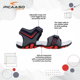picaaso Men Sports Sandal image 4
