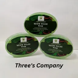 traytext NEEM TULSI A HOMEMADE_HERBAL_SOAP ENRICHED WITH 99% PURE GLYCERIN (300GM)-picture-10