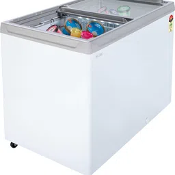 haier 297 L Double Door Standard Deep Freezer image 2