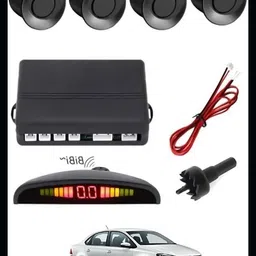 peeps store Car Premium 4 Black Reverse Parking Sensor-AP25N177 Car Premium 4 Black Reverse Parking Sensor-AP25N177 Parking Sensor-picture-21