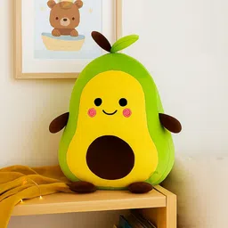 marselite Cute avocado toy smiling face, perfect for kids, bedroom decor, cuddling - 35 cm-picture-11