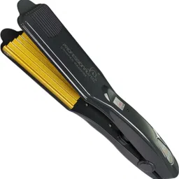 PROFESSIONAL FEEL Hair Crimper With 4 X Protection Coating Gold Electric Hair Styler-image-65