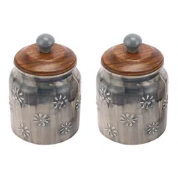 Classic (Set of 2) Ceramic Storage Jar by MIAH Decor image 4