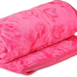 deniyal enterprises Solid Double Mink Blanket for Heavy Winter-picture-10