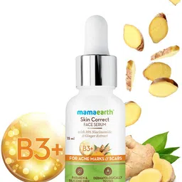 Mamaearth Skin Correct Face Serum with Niacinamide and Ginger Extract for Acne Marks & Scars image 2
